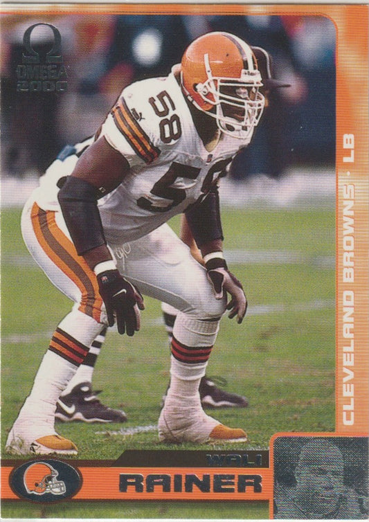 NFL 2000 Pacific Omega - No 36 - Wali Rainer
