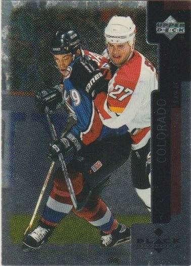 NHL 1997 / 98 Black Diamond - No 96 - Joe Sakic