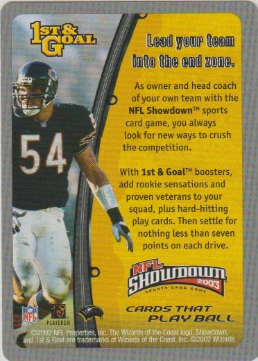 NFL 2003 Showdown 1st & Goal - No NN0