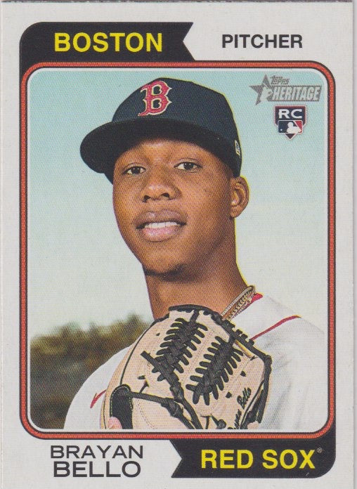 MLB 2023 Topps Heritage - No 89 - Brayan Bello