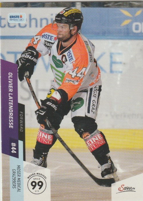 EBEL 2014-15 Citypress - No 230 - Olivier Latendresse