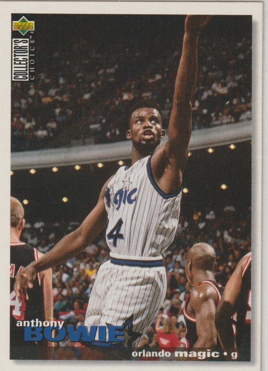 NBA 1995-96 Collector's Choice - No 114 - Anthony Bowie