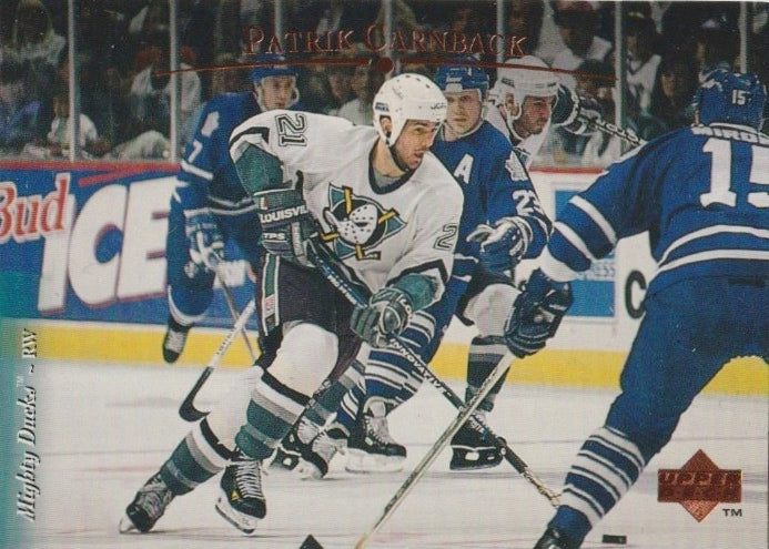 NHL 1995 / 96 Upper Deck - No 180 - Patrick Carnback