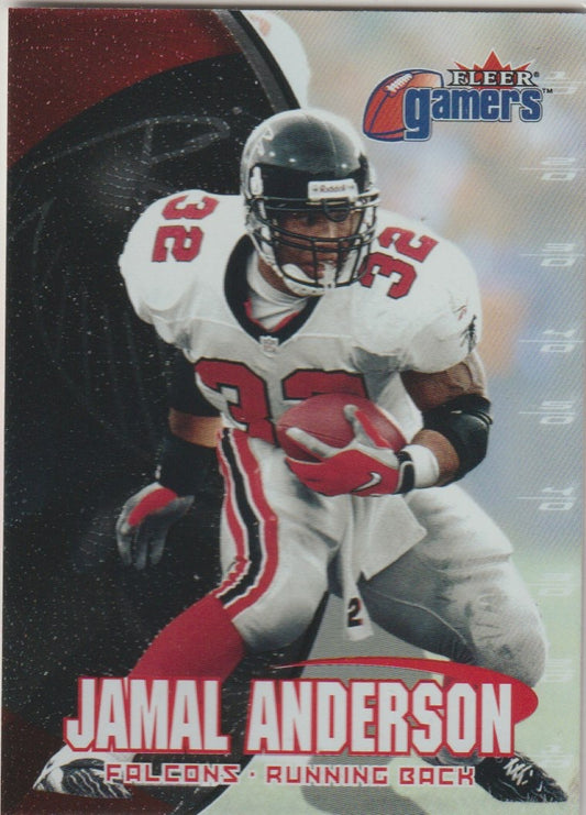 NFL 2000 Fleer Gamers - No 22 - Jamal Anderson
