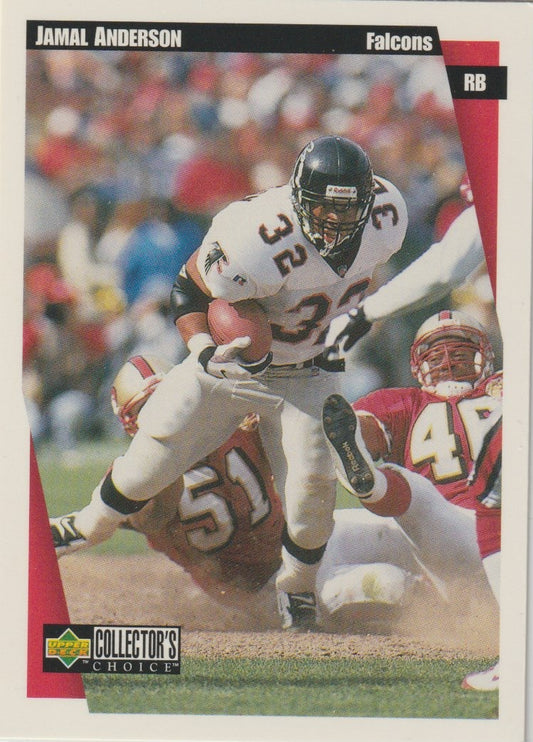 NFL 1997 Collector's Choice - No 179 - Jamal Anderson
