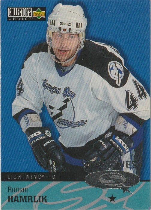 NHL 1997 / 98 Collector's Choice Star Quest - No SQ44 - Roman Hamrlik