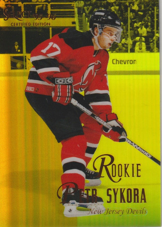 NHL 1995 / 96 Select Certified Mirror Gold - No 144 - Petr Sykora
