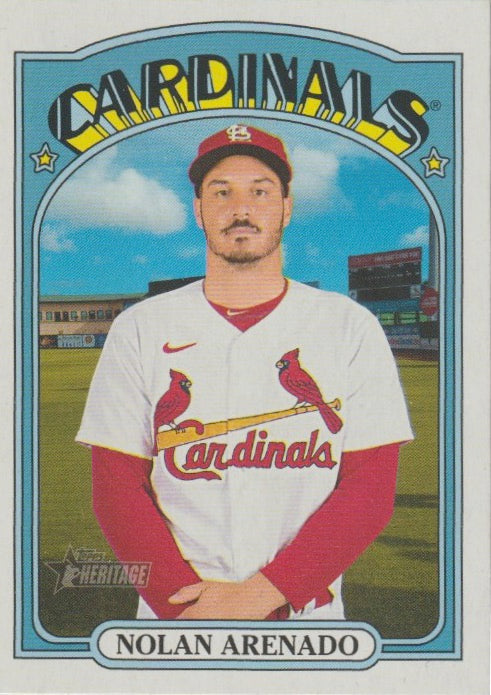 MLB 2021 Topps Heritage - No 616 - Nolan Arenado