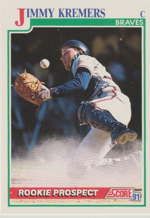 MLB 1991 Score - No 736 - Jimmy Kremers