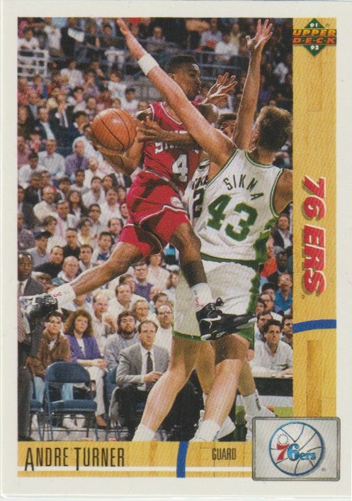 NBA 1991-92 Upper Deck - No 134 - Andre Turner