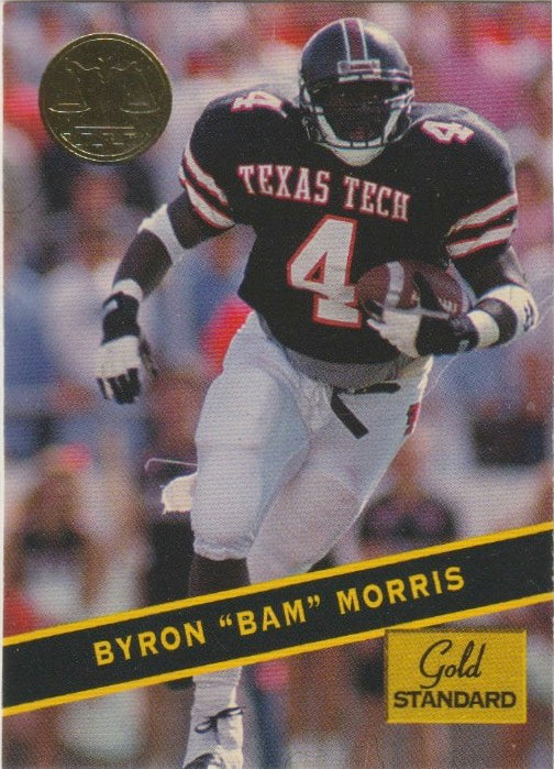 NFL 1994 Signature Rookies Gold Standard - No 45 - Byron "Bam" Morris