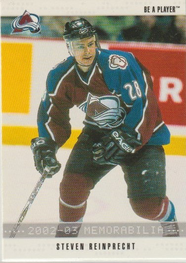 NHL 2002-03 BAP Memorabilia - No NN0 - Steven Reinprecht