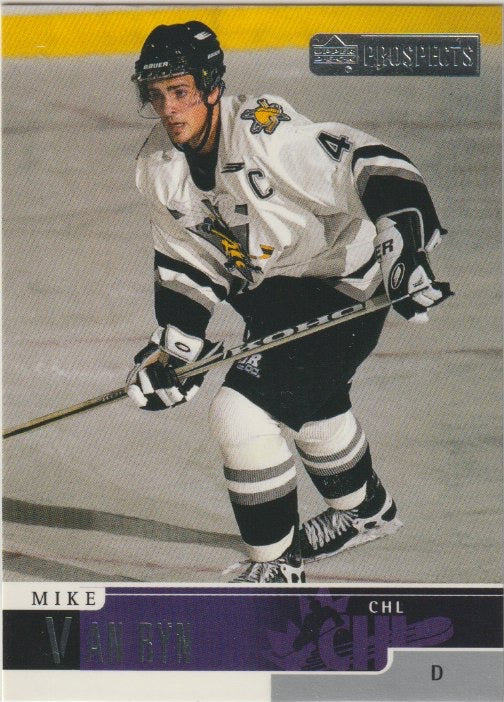 NHL 1999-00 UD Prospects - No 20 - Mike van Rym