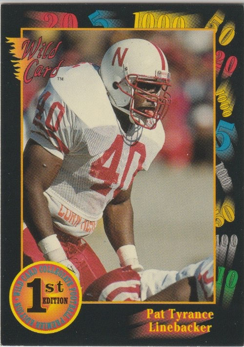 NFL 1991 Wild Card Draft - No 6 - Pat Tyrance