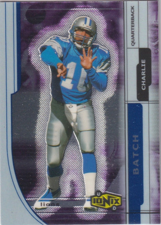 NFL 2000 UD Ionix - No 19 - Charlie Batch