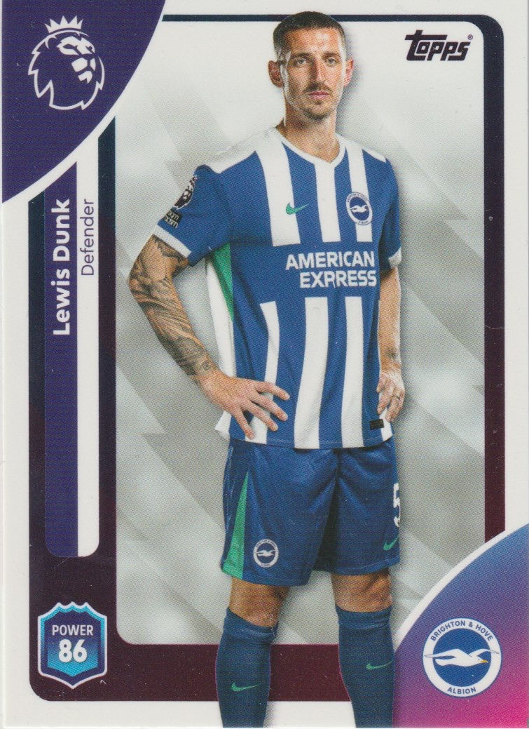 Fussball 2026-26 Topps Premier League EN - No 77 - Lewis Dunk