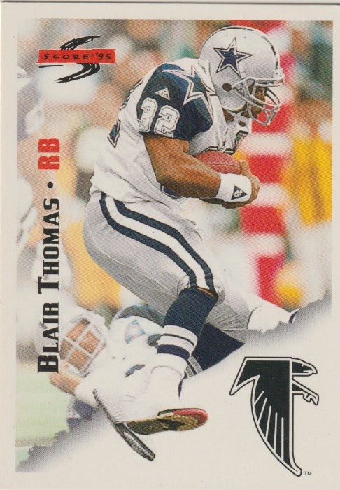NFL 1995 Score - No 186 - Blair Thomas