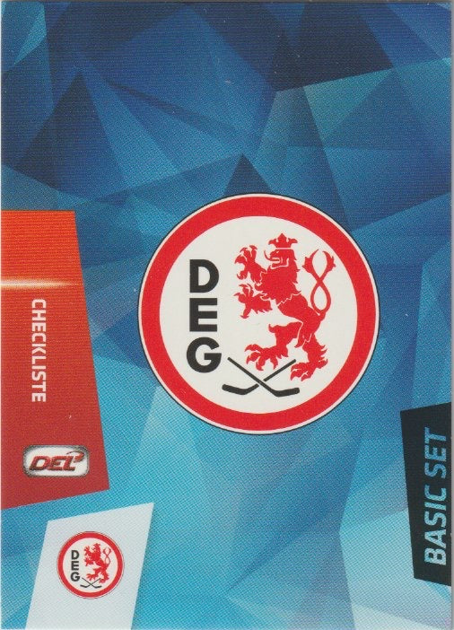 DEL 2014-15 CityPress Basic Set - No 288 - Checkliste Düsseldorfer EG