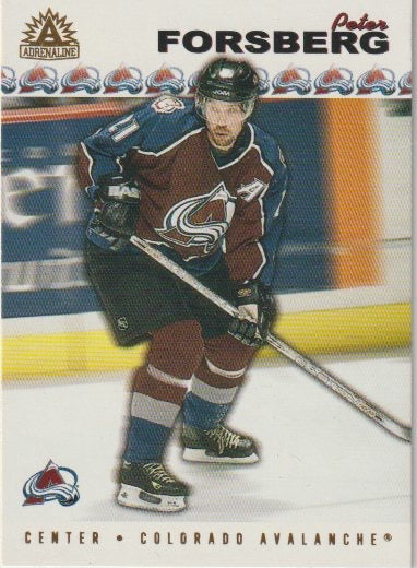 NHL 2001-02 Pacific Adrenaline - No 47 - Peter Forsberg