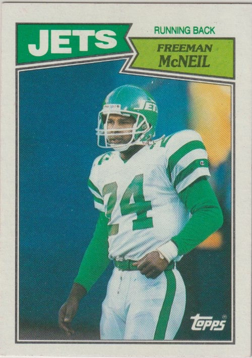 NFL 1987 Topps - No 129 - Freeman McNeil