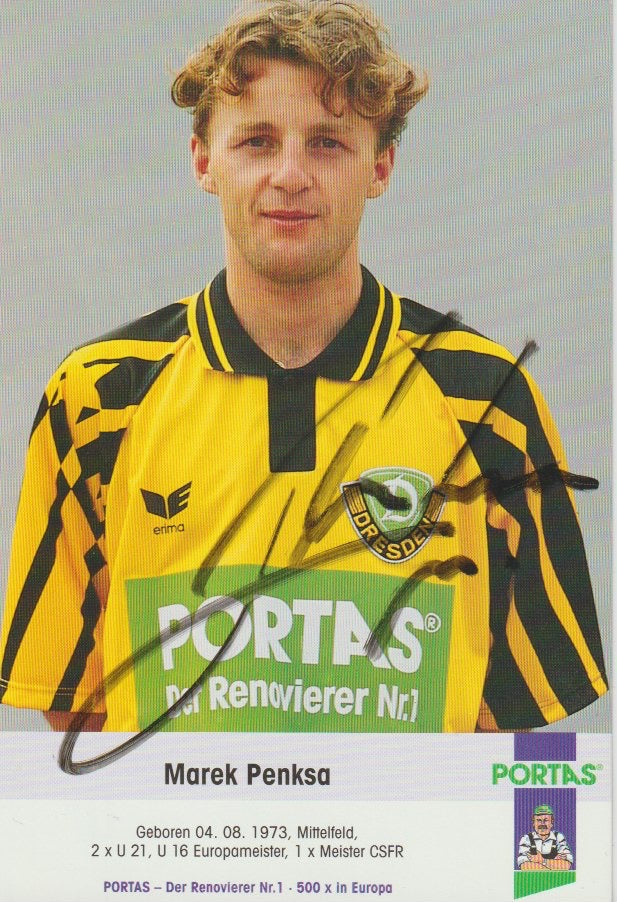 Fussball - Autogramm - Marek Penksa