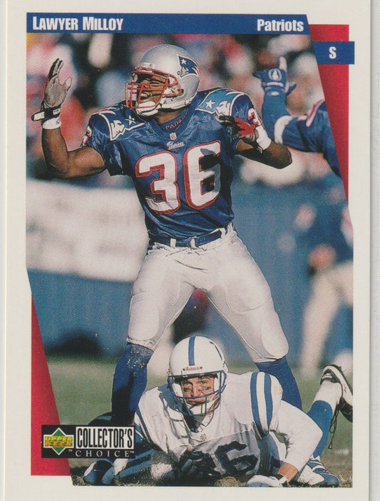 NFL 1997 Collector's Choice - No 241 - Lawyer Milloy