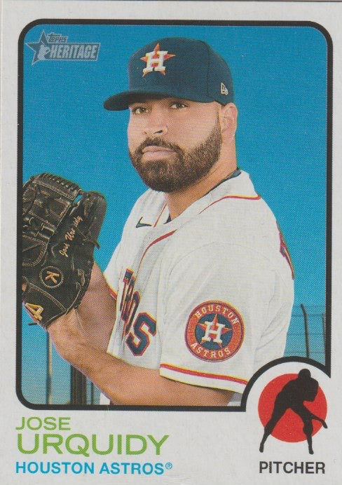 MLB 2022 Topps Heritage - No 647 - Jose Luis Urquidy