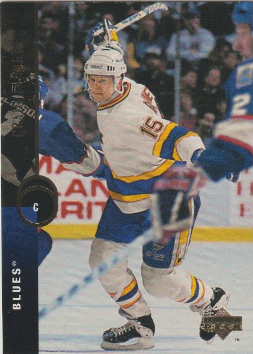 NHL 1994 / 95 Upper Deck - No 18 - Craig Janney