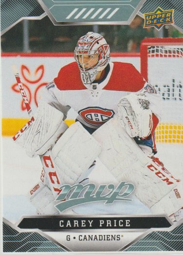 NHL 2019-20 Upper Deck MVP - No 213 - Carey Price