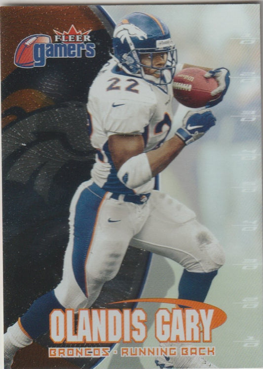 NFL 2000 Fleer Gamers - No 28 - Olandis Gary