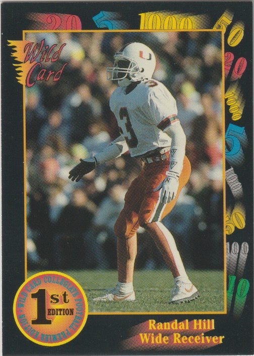 NFL 1991 Wild Card Draft - No 104 - Randal Hill