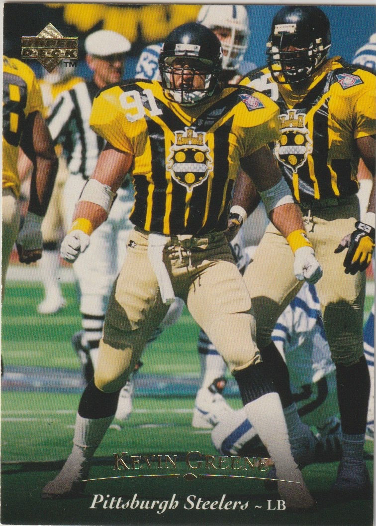 NFL 1995 Upper Deck - No 249 - Kevin Greene
