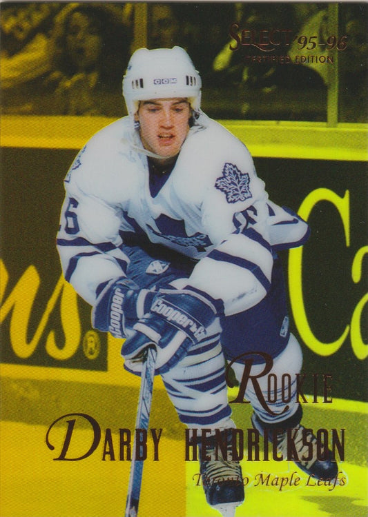 NHL 1995 / 96 Select Certified Mirror Gold - No 142 - Darby Hendrickson