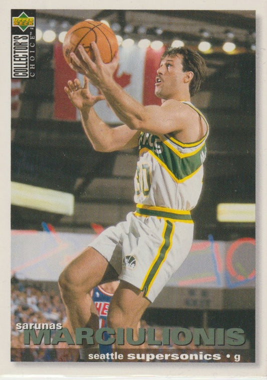 NBA 1995-96 Collector's Choice - No 102 - Sarunas Marciulionis