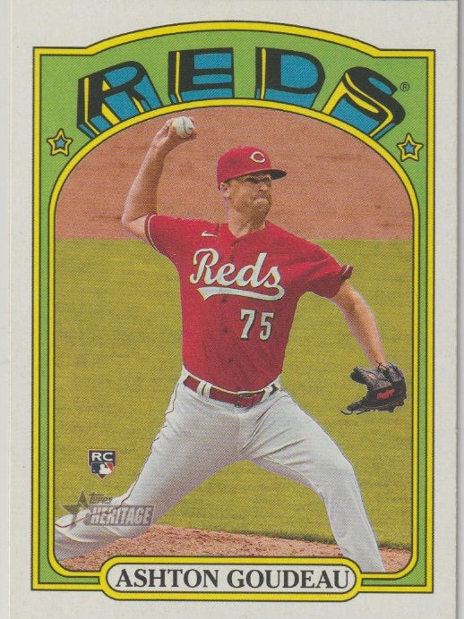 MLB 2021 Topps Heritage - No 610 - Asthon Goudeau
