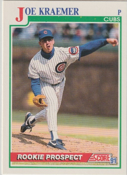 MLB 1991 Score - No 755 - Joe Kraemer
