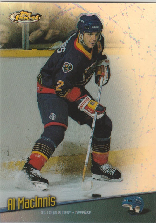 NHL 1998-99 Finest No Protectors Refractors - No 88 - Al MacInnis