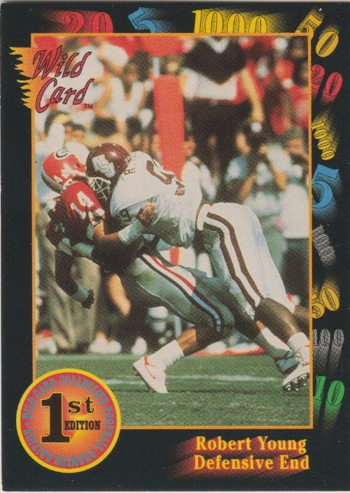 NFL 1991 Wild Card Draft - No 3 - Robert Young