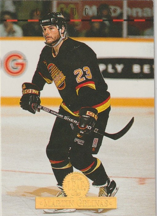 NHL 1994 / 95 Leaf - No 138 - Martin Gelinas