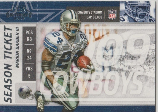 NFL 2009 Playoff Contenders - No 28 - Marion Barber III