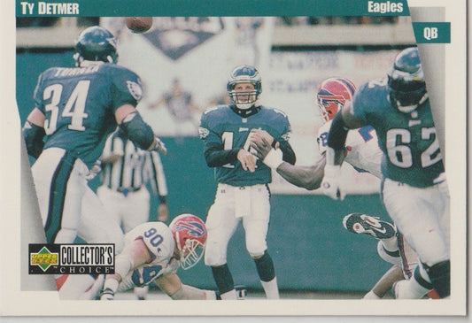 NFL 1997 Collector's Choice - No 172 - Ty Detmer