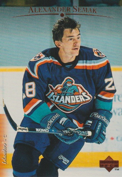 NHL 1995 / 96 Upper Deck - No 40 - Alexander Semak