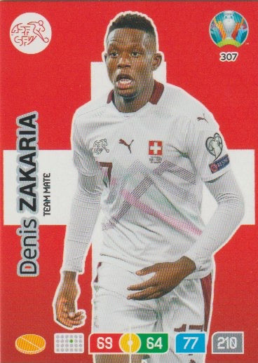 Fussball 2020-21 Panini UEFA Euro 2020 Adrenalyn XL Premium - No 307 - Denis Zakaria