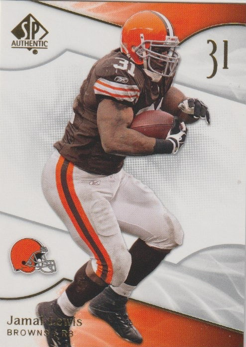 NFL 2009 SP Authentic - No 72 - Jamal Lewis