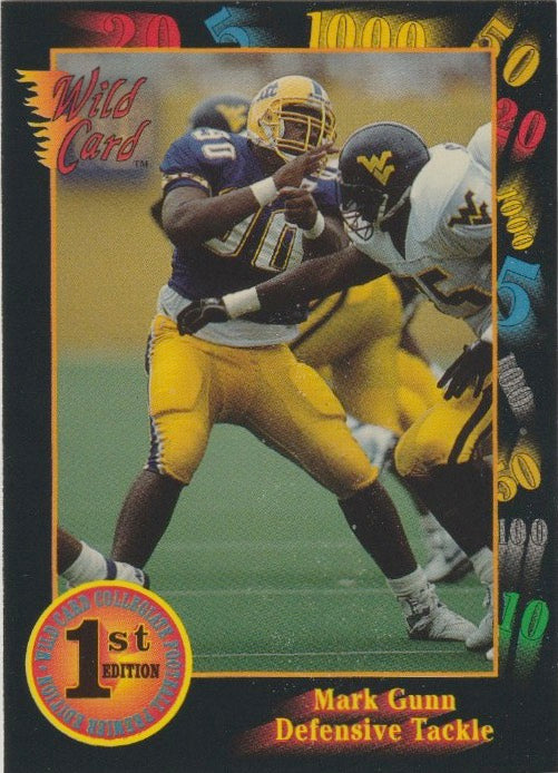 NFL 1991 Wild Card Draft - No 97 - Mark Gunn