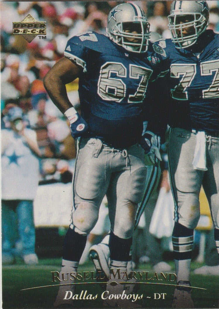NFL 1995 Upper Deck - No 256 - Russell Maryland