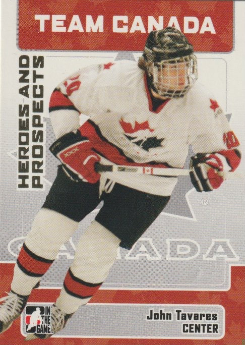NHL 2006-07 ITG Heroes and Prospects - No 139 - John Tavares