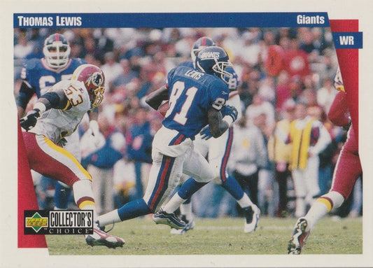 NFL 1997 Collector's Choice - No 191 - Thomas Lewis
