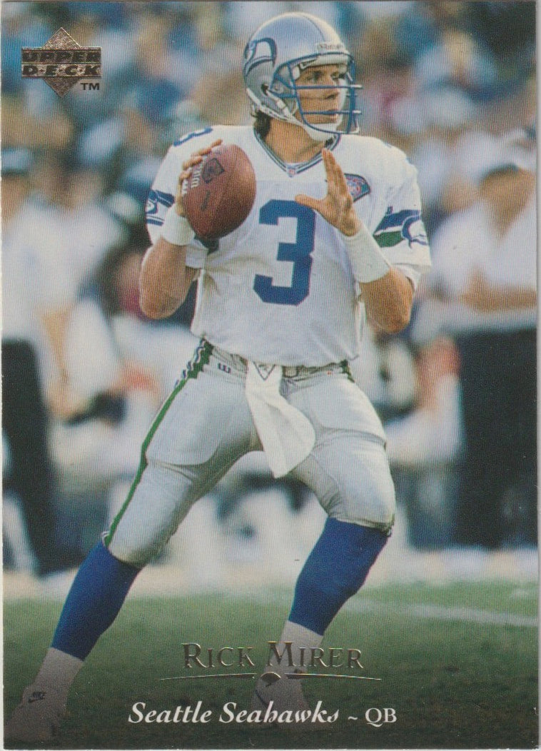 NFL 1995 Upper Deck - No 58 - Rick Mirer