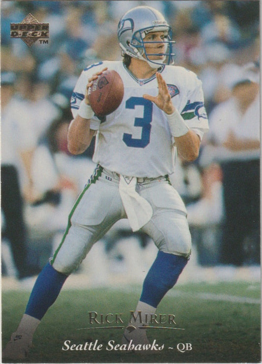 NFL 1995 Upper Deck - No 58 - Rick Mirer